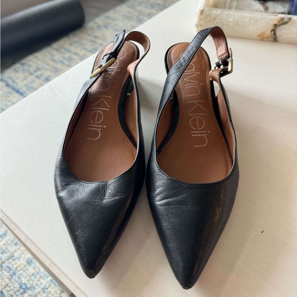 Calvin Klein flats